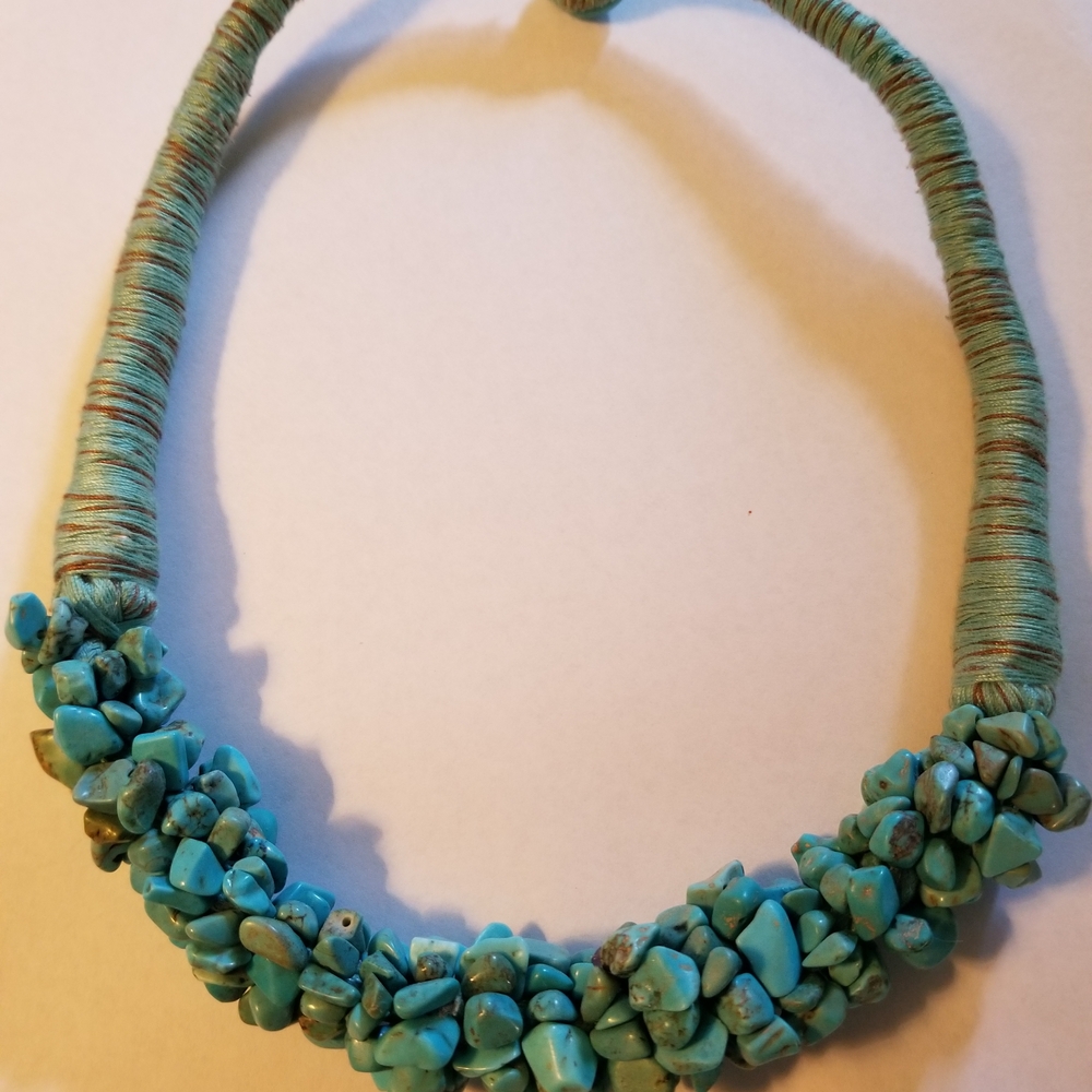 Turquoise Beaded Necklace